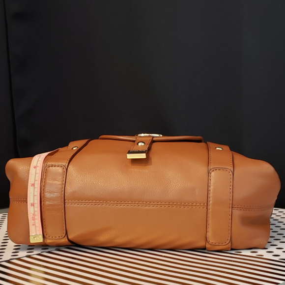 Michael Kors Brown Leather Satchel Bag - Picture 7 of 8